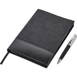 Alex Varga Barnabas Notebook and Pen Set Contents